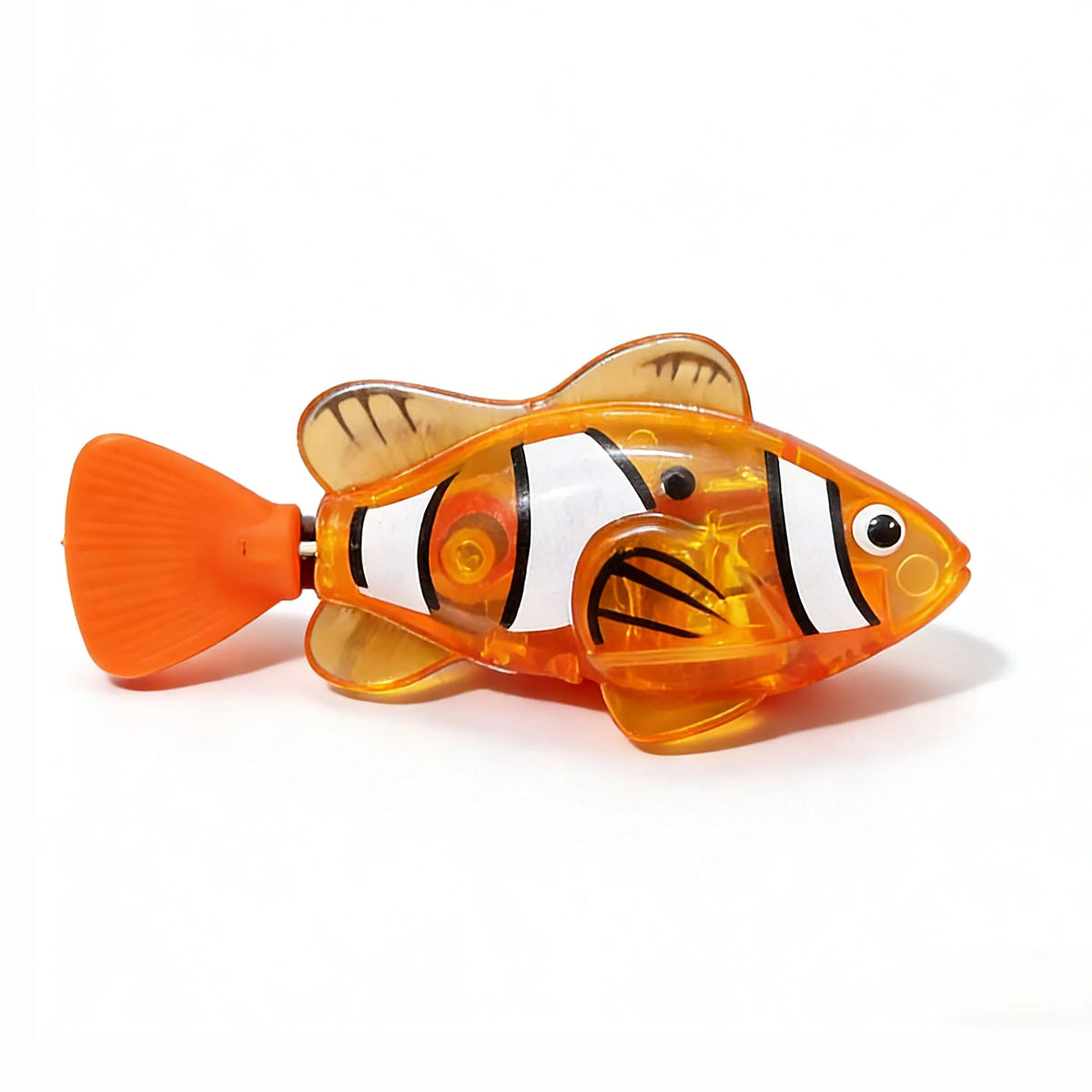 Photosensitive swimming clownfish, realistic electric pet robotic fish, aquarium decoration, cat teasing robotic fish, sea fishi