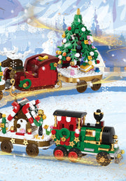806-Piece Christmas Train Building Set