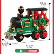 806-Piece Christmas Train Building Set