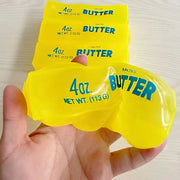 Coconut Oil Butter Stick Squishy Toy Moldable Stress Butter Bar Cheese Fidget Toy Super Soft Squeeze Vent Toy Premium Hand Feel