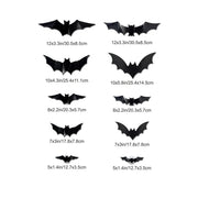 3D LED Halloween Bat Wall Lights