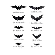3D LED Halloween Bat Wall Lights