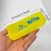 Coconut Oil Butter Stick Squishy Toy Moldable Stress Butter Bar Cheese Fidget Toy Super Soft Squeeze Vent Toy Premium Hand Feel