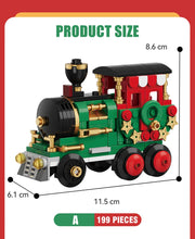 806-Piece Christmas Train Building Set