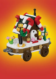 806-Piece Christmas Train Building Set